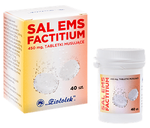 Sal Ems factitium x 40 tabl.
