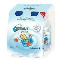 Orsalit drink truskawkowy 4 x 200 ml