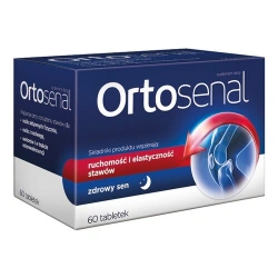 Ortosenal 60 tabletek – dla dorosłych wspiera stawy, kolagen i prawidłowy sen