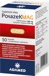 Potazek MAG x 50 kaps.