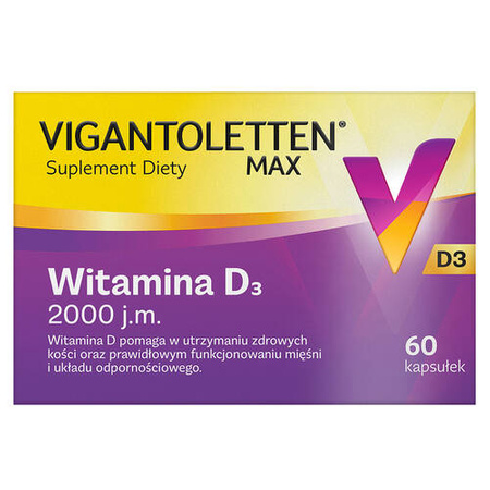 Vigantoletten Max 2000 j.m. x 60 kaps. 