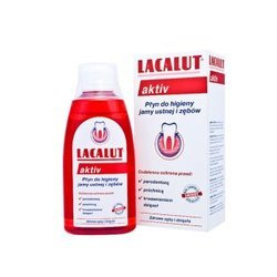 LACALUT ACTIV Płyn do płukania jamy ustnej 300ml