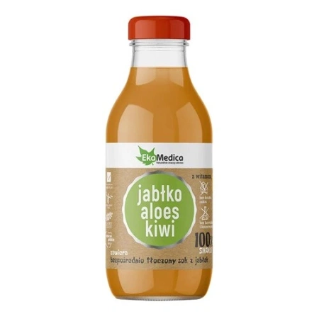 EkaMedica Jabłko, aloes, kiwi sok 300 ml