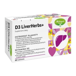 D3 LiverHerbs+ 60 tabletek