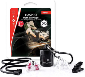 Stopery do uszu do pracy w przemyśle Work EarPlugs  2 pary HASPRO