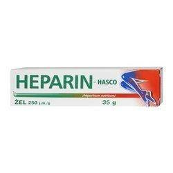 Heparin Hasco zel 250 j.m./g 35 g