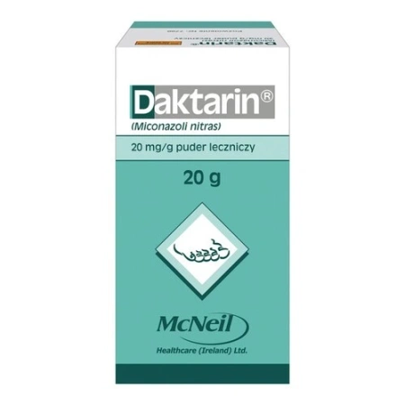 Daktarin puder leczniczy 20 g