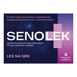 Senolek 50 mg 8 kapsułek