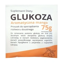 Glukoza aromatyczna mango 75 g – szybkie uzupełnienie energii