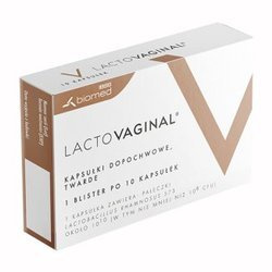 Lactovaginal 10 kapsułek dopochwowych
