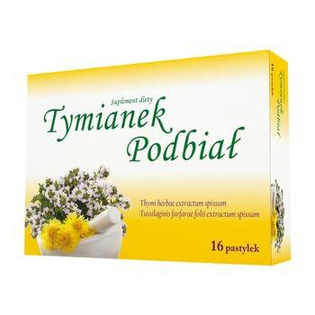 Tymianek i Podbiał 16 pastylek