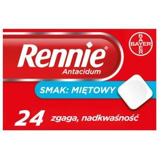Rennie Antacidum 24 tabletki
