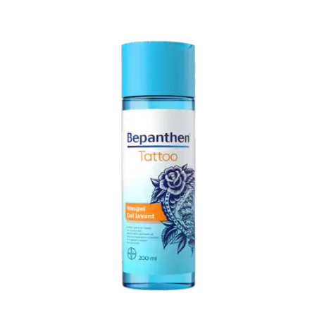 Bepanthen Tattoo Żel do mycia 200 ml – Pielęgnacja skóry z tatuażem