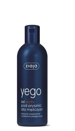 ZIAJA YEGO Żel pod prysznic dla mężczyzn ACTIV 300 ml