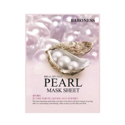 Baroness Maska w płachcie z ekstraktem z pereł 1 maska