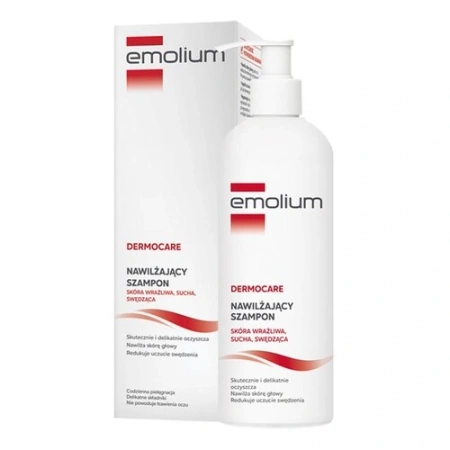 EMOLIUM DERMOCARE Szampon Nawilżający 400 ml