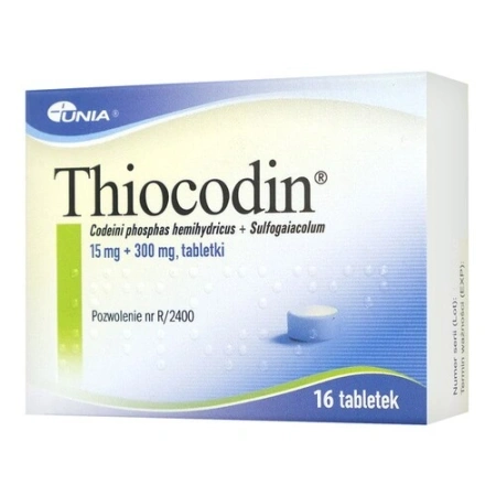 Thiocodin 16 tabletek