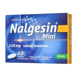 Nalgesin Mini 220mg 10 tabletek