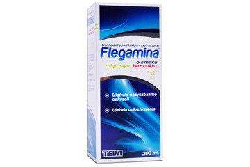 Flegamina syrop sm.miętowy bez cukru 200ml