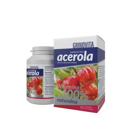 Acerola Grinovita 60 tabletek do ssania