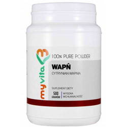 MyVita Wapń w proszku (cytrynian wapnia) 500 g