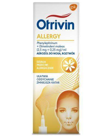 Otrivin Allergy aerozol 15ml