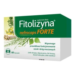 Fitolizyna nefrocaps FORTE 60 kapsułek – wsparcie nerek i dróg moczowych