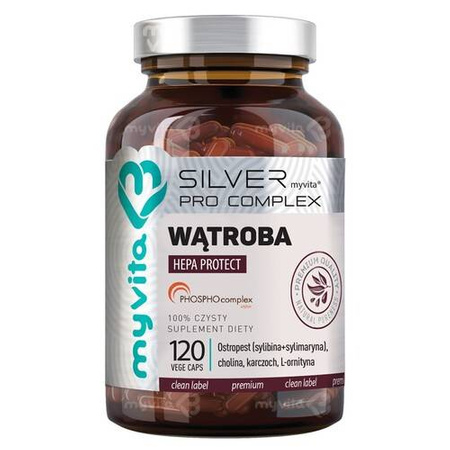 MyVita SILVER Wątroba 120 kapsułek