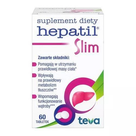 Hepatil Slim 60 tabletek