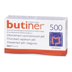Butiner 500 mg  30 tabletek o zmodyfikowanym uwalnianiu