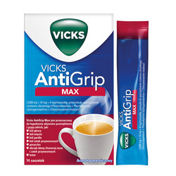 Vicks AntiGrip Max 14 saszetek