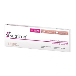 Sutricon silikonowe plastry na blizny 5x30cm- 5 sztuk