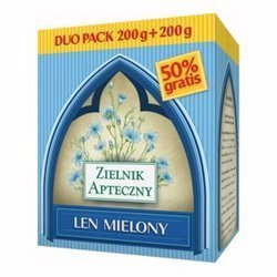 Len mielony DUOPAK 200g+200g Polpharma