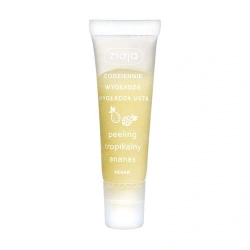 ZIAJA Codziennie Wygładza Usta Peeling do ust ananas