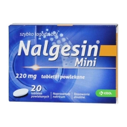 Nalgesin Mini 220 mg 20 tabletek