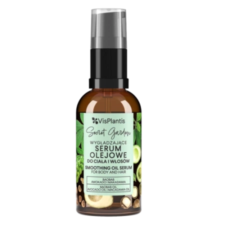 Vis Plantis Wygładzające serum olejowe do ciała i włosów 30 ml