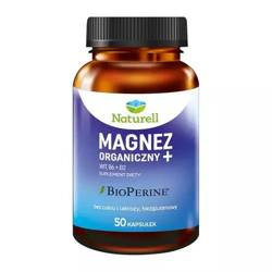 NATURELL Magnez organiczny + 50 kapsułek