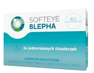 SOFTEYE BLEPHA Chust.okulistyczne 14szt.