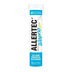 Allertec wapno plus 20 tabletek musujących