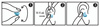 Stopery do uszu formowane wielorazowe Mold 6P niebieskie 6 par HASPRO