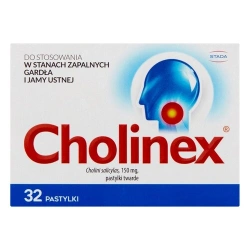 Cholinex 32 pastylki do ssania