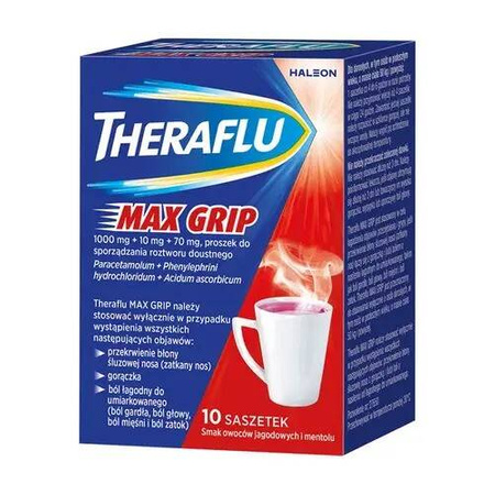 Theraflu Max Grip x 10 saszetek