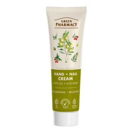 Green Pharmacy Krem do rąk oliwa z oliwek, goji 100 ml