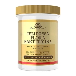 SOLGAR Jelitowa Flora Bakteryjna 60 kapsułek
