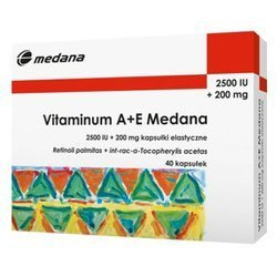 Vitaminum Medana A+E 40 kapsułek