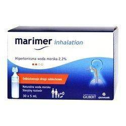 MARIMER Inhalation hipertoniczna woda morska 30 ampułek