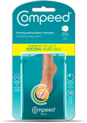 Compeed, plastry na odciski między palcami, 10 sztuk