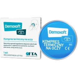 Demoxoft Kompres termiczny na oczy – wyrób medyczny do terapii ciepłem 1 sztuka