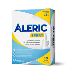 Aleric Spray do nosa 50 µg/ dawkę x 60 dawek
