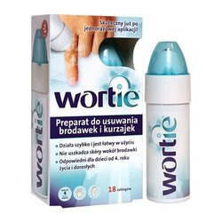 Wortie preparat do usuwania kurzajek  50 ml